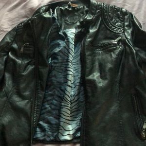 Jou jou leather jacket